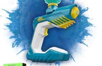 The Original Gel Blaster Piranha – Waterproof Gel Blaster – Extended 100+ Foot Range – Automatic Blaster for Outdoor Games & Pool Toys – Ages 14+