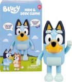 Bluey Game Hide and Seek Electronic Figure, Articulated, Musical Kids Figurines with Dance Mode, Interactive Play Toddler Figurine Toys for Ages 3+
